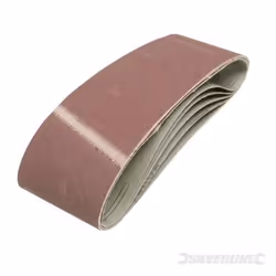 5 bandes abrasives 75 x 533 mm-  Grain 60