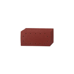 Silverline Feuilles abrasives 14 trous 115x230mm Grain 80