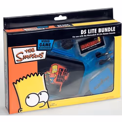 Shardan NDS Lite Bundle: The Simpsons - Bart, Noir, Bleu, Nintendo DS, 3,5 mm