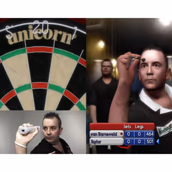 Capcom PDC World Championship Darts 2009, Nintendo Wii Standard