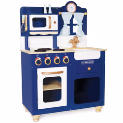 Le Toy Van Oxford Toy Kitchen, Cuisine, 3 an(s), Bleu, Bois