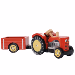 Le Toy Van TV468, Tracteur, 2 an(s), Bois, Noir, Rouge