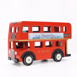 Le Toy Van London Bus, Bus, 3 an(s), Bois, Rouge