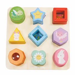 Le Toy Van Sensory Shapes, 1 an(s), Bois, Multicolore