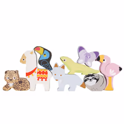 Le Toy Van Andes Wooden Animals Stacking Toy