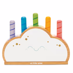 Le Toy Van Rainbow Cloud Pop, 1,75 an(s), Bois, Multicolore