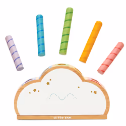 Le Toy Van Rainbow Cloud Pop jouet à moteur
