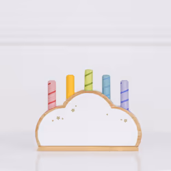 Le Toy Van Rainbow Cloud Pop jouet à moteur