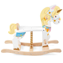 Le Toy Van Rocking Unicorn Carousel Animal à enfourcher