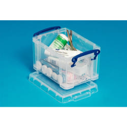 Really Useful Boxes 1.6L Box Transparent