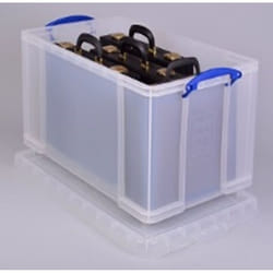 Really Useful Boxes 84L Box Transparent