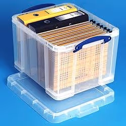 Really Useful Boxes 68503900, Plastique, Transparent, 480 mm, 390 mm, 310 mm, 2,1 kg