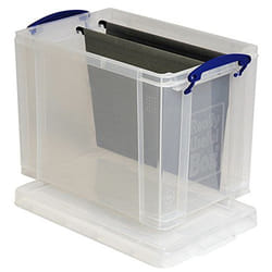Really Useful Boxes UB19LC Boîte à archives Transparent