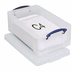 Really Useful Boxes 12L Box Transparent