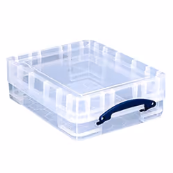 Really Useful Boxes 68502800, Plastique, Transparent, 356 mm, 456 mm, 120 mm, 1,04 kg