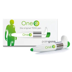 paingone One Stimulation électrique transcutanée des nerfs (TENS) Vert, Acier inoxydable, Blanc