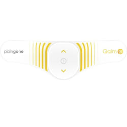 HoMedics PainGone Qalm Stimulation électrique transcutanée des nerfs (TENS) Blanc, Jaune