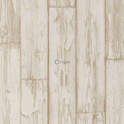 Origin - papier peint imitation bois beige Wallcoverings