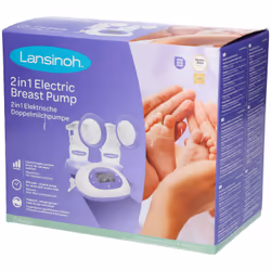 LANSINOH Tire lait electrique 2 en 1