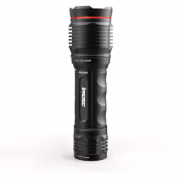 La lampe torche PRO 500 LIGHT avec optique OC™ propose un zoom x4, elle est étanche IPX7 (soit une résistance à une plongée d ...