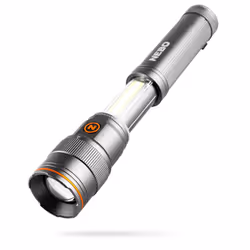NEBO Franklin Slide, Lampe torche, Acier inoxydable, Aluminium, IPX4, COB LED, 60 h