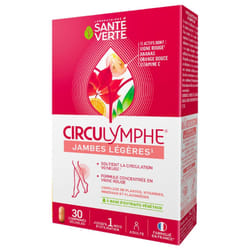 Santé Verte Circulymphe 30 Comprimés