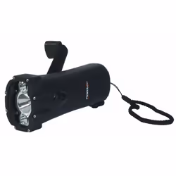 Powerplus Shark, Lampe torche, Noir, LED, 1 W, 10000 h, 20 lm