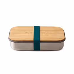 black+blum BAM-SB005, Boîte, Rectangulaire, Bleu, Argent, Bois, Silicone, Acier inoxydable, Bois, 150 mm, 220 mm