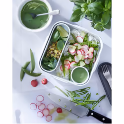 black+blum BAO-BA005 gamelle Boîte de rangement alimentaire 1 L Silicone, Acier inoxydable Acier inoxydable, Turquoise 1 pièce(s) - Vue supplémentaire 5