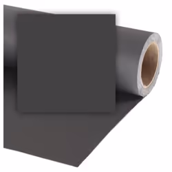 Colorama LL CO168, Fond papier, 11 m, Noir, Papier, 1 pièce(s), 2720 mm