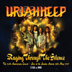 Cherry Red Records Raging Through The Silence – The 20th Anniversary Concert 2CD/1DVD, Rock, DVD/CD, Uriah Heep, Support phys ...