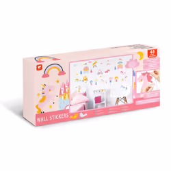 Walltastic 45064, 48 pièce(s), Unicorn, Multicolore