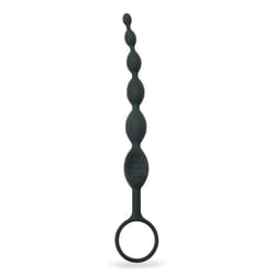 Lovehoney Fifty Shades of Grey Pleasure Intensified Perles pour anus Noir Silicium 1 pièce(s)