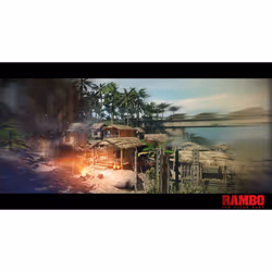 Reef Entertainment Rambo : Le Jeu Vidéo Standard Allemand, Anglais, Espagnol, Français, Italien PC