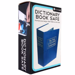 Thumbs Up BOOKSAFE, Coffre-fort portable, Bleu, Clé, 275 mm, 200 mm, 400 mm