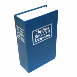 Thumbs Up BOOKSAFE coffre-fort Coffre-fort portable Bleu