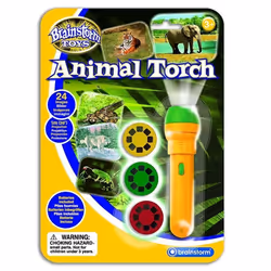 Torche et Projecteur Animal - BRAINSTORM - Brainstorm Toys - Girafes - Éléphants - Alligators