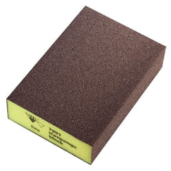 Ponge abrasive 4 flex block 4 faces souple fine jaune - sia