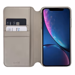 QDOS Milano, Folio, Apple, iPhone XR, 15,5 cm (6.1"), Taupe