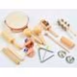 Tickit Ensemble de percussions, Ensemble de jouets de musique, 3 an(s), Bois