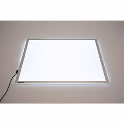 Tickit Panneaux lumineux rectangulaires (A2), Argent, Blanc