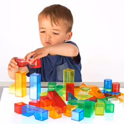 Tickit Blocs de couleur translucides