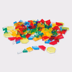 Tickit Blocs à motifs creux translucides, 3 an(s), Acrylique, Multicolore, Translucide