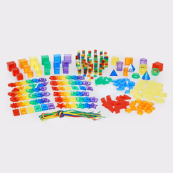 Tickit Ensemble de ressources mathématiques pour la petite enfance, 3 an(s), Acrylique, Multicolore, Translucide