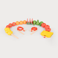 Tickit Fruits de laçage en bois, 3 an(s), Bois, Multicolore