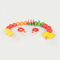Tickit Fruits de laçage en bois
