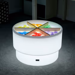 Tickit Table de Découverte Sensorielle Lumineuse, Autonome, Garçon/Fille, Batterie