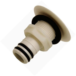 Aspen Pumps - Raccord étanche pour bac à condensats - Raccord étanche pour bac à condensats avec sortie en 20mm avec joints