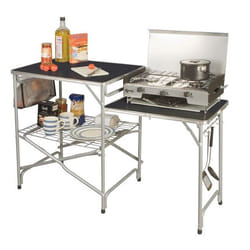 Kampa Colonel cuisine de camping Noir, Acier inoxydable