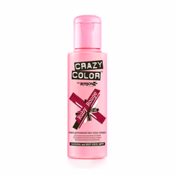 CRAZY COLOR Ruby Rouge 100 ml, Rouge, Ruby Rouge, Unisexe, 100 ml, Tous types de cheveux, Bouteille